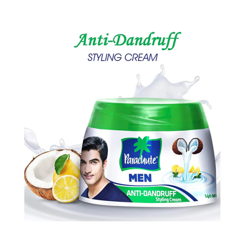Parachute Men Anti Dandruff Styling Hair Cream - 140ml | Products | B Bazar | A Big Online Market Place and Reseller Platform in Bangladesh