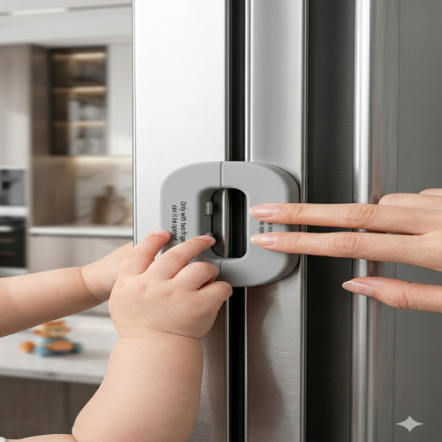 Refrigerator Safety Lock for Kids – Child-Proof Fridge Door Latch | Products | B Bazar | A Big Online Market Place and Reseller Platform in Bangladesh