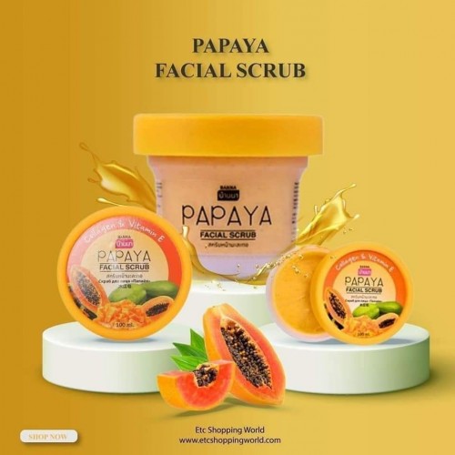 Collagen & Vitamin Papaya Facial Scrub | Products | B Bazar | A Big Online Market Place and Reseller Platform in Bangladesh