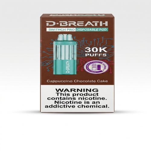 D-BREATH Switch Pro (Cappuccino Chocolate Cake) 30000 Puff Liquid | Products | B Bazar | A Big Online Market Place and Reseller Platform in Bangladesh