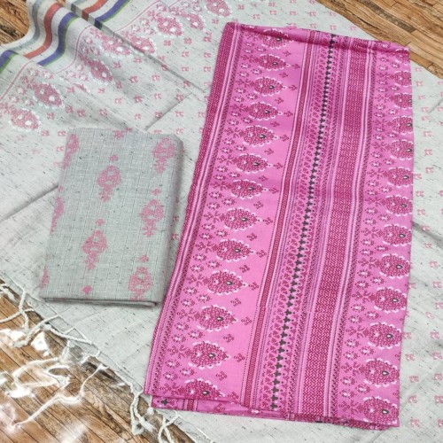 Slab Cotton three piece 06 | Products | B Bazar | A Big Online Market Place and Reseller Platform in Bangladesh