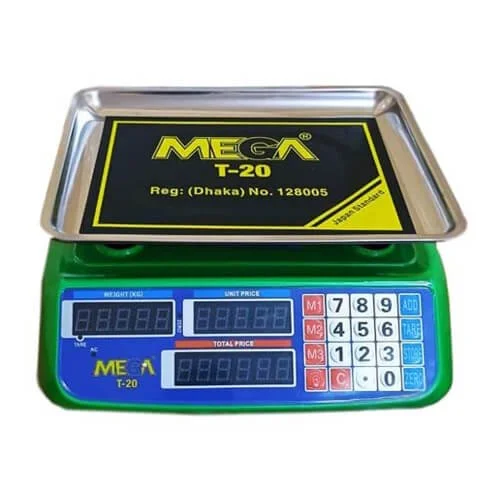 20Kg Digital Weight Scale Mega (T-20) | Products | B Bazar | A Big Online Market Place and Reseller Platform in Bangladesh