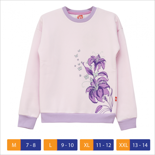 Older Girls Fleece Sweatshirt Pink | Products | B Bazar | A Big Online Market Place and Reseller Platform in Bangladesh
