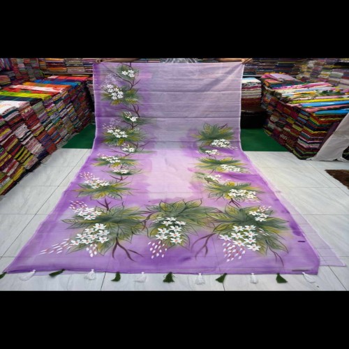 Hand print Half silk single sharee 15 | Products | B Bazar | A Big Online Market Place and Reseller Platform in Bangladesh
