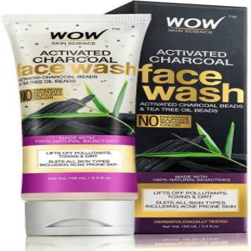 WOW Skin Science Activated Charcoal Face Wash | Products | B Bazar | A Big Online Market Place and Reseller Platform in Bangladesh