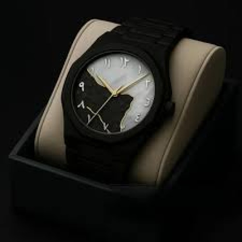 Aura Arabic Modern Design Black Watch | Products | B Bazar | A Big Online Market Place and Reseller Platform in Bangladesh