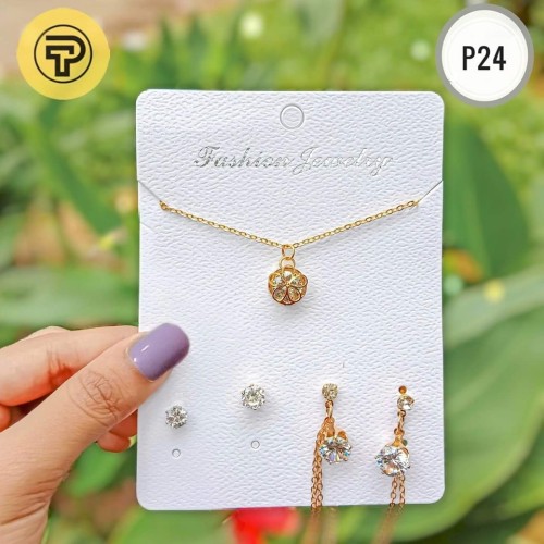 Pendent with Earing (P24) | Products | B Bazar | A Big Online Market Place and Reseller Platform in Bangladesh