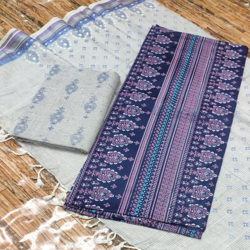 Slab Cotton three piece 05 | Products | B Bazar | A Big Online Market Place and Reseller Platform in Bangladesh