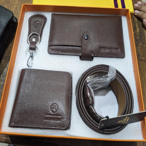 Premium Leather Combo 4 in 1 For Men | Products | B Bazar | A Big Online Market Place and Reseller Platform in Bangladesh