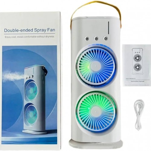 Portable Light Humidifier Double-ended Spray Fan | Products | B Bazar | A Big Online Market Place and Reseller Platform in Bangladesh