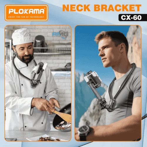 Plokama CX-60 Phone/Camera Neck Bracket, Hands Free Filming And Streaming | Products | B Bazar | A Big Online Market Place and Reseller Platform in Bangladesh