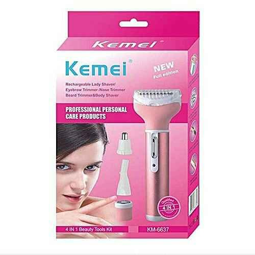 Kemei Shaver 4 in 1 Rechargeable Trimmer Women | Products | B Bazar | A Big Online Market Place and Reseller Platform in Bangladesh