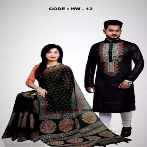 Block Print Couple Dress-14 | Products | B Bazar | A Big Online Market Place and Reseller Platform in Bangladesh