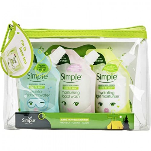 Simple Kind To Skin Safe Travels Skin Set Products B Bazar A Big