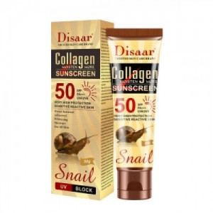 Disaar Collagen Snail Multi-effect Sunscreen Facial Body Whitening Skin Cream