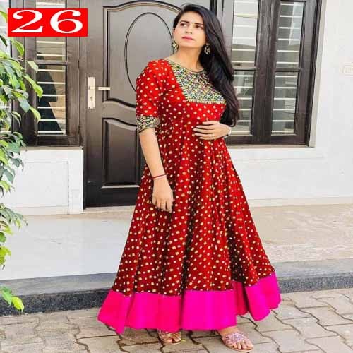 High Quality Italian Silk Fabric With Embroidery Work With Digital Printed Readymade Kurti for Women.26 | Products | B Bazar | A Big Online Market Place and Reseller Platform in Bangladesh