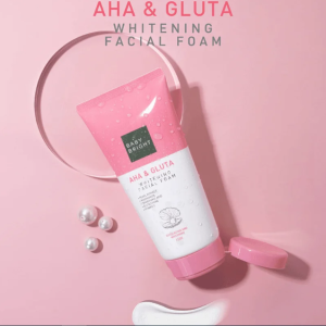 Baby Bright AHA & Gluta Whitening Facial Foam 120g