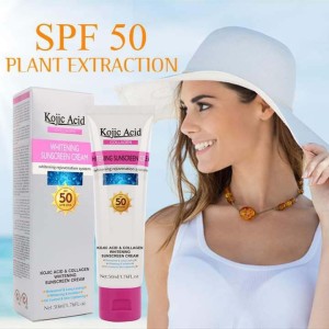 Kojic acid collagen Whitening sunscreen