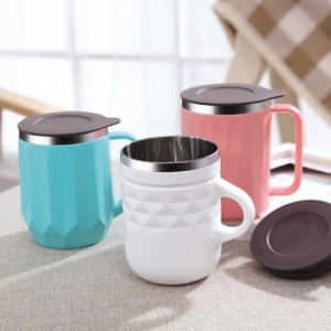 Insulated Stainless Steel Portable Thermal Coffee  Mug 400ml