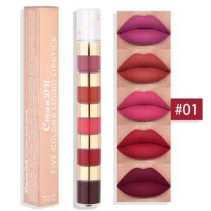 CmaaDu 5in1 Matte Liquid Lipstick 5 colors Set