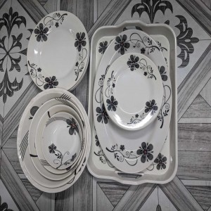 Rojonigondha melamine dinner set (19 Pieces)