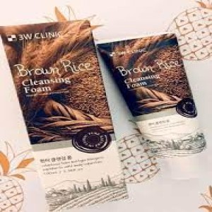 3W Clinic Brown Rice Foam Cleansing (100ml)