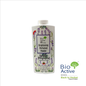 Bio active lavender brightening perfumed powder