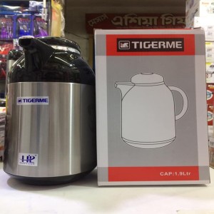 Parrot Happy Lion Hot Water Bottle Stainless Steel Vacuum Flasks Tea Coffee Pot 1.9 Liter