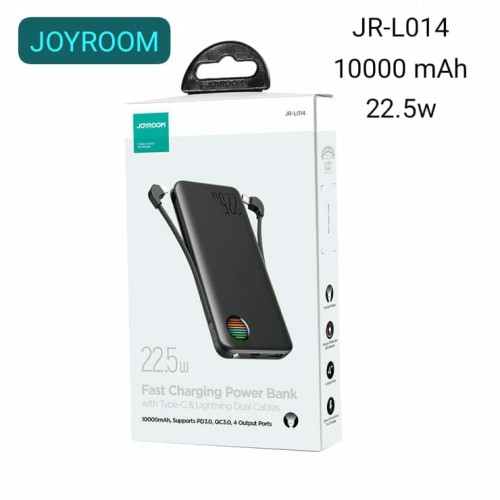 JOYROOM JR-L014  Power Bank With Dual Cables 10000 mAh | Products | B Bazar | A Big Online Market Place and Reseller Platform in Bangladesh