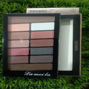 Lameila classic 12 color eyeshadow palette