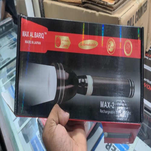 Max 2 Rechargeable Led Flashlight | Products | B Bazar | A Big Online Market Place and Reseller Platform in Bangladesh