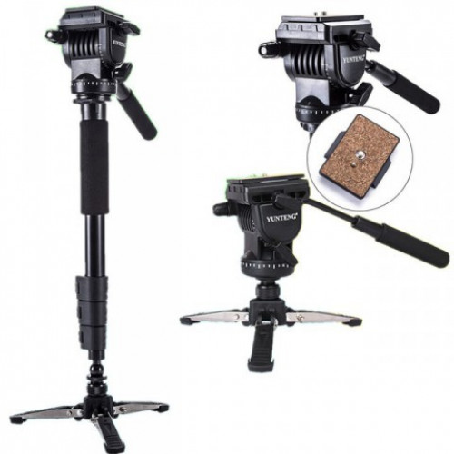 Yunteng VCT-588 Fluid Drag Head Camera Monopod and Tripod | Products | B Bazar | A Big Online Market Place and Reseller Platform in Bangladesh