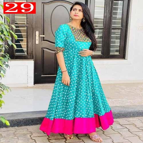 High Quality Italian Silk Fabric With Embroidery Work With Digital Printed Readymade Kurti for Women 29 | Products | B Bazar | A Big Online Market Place and Reseller Platform in Bangladesh
