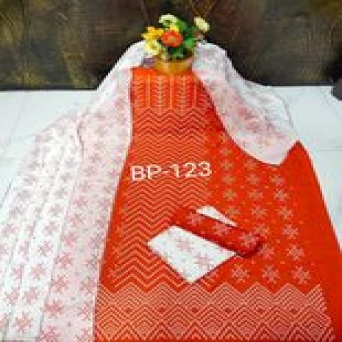 Block Print Three Pcs-17 | Products | B Bazar | A Big Online Market Place and Reseller Platform in Bangladesh