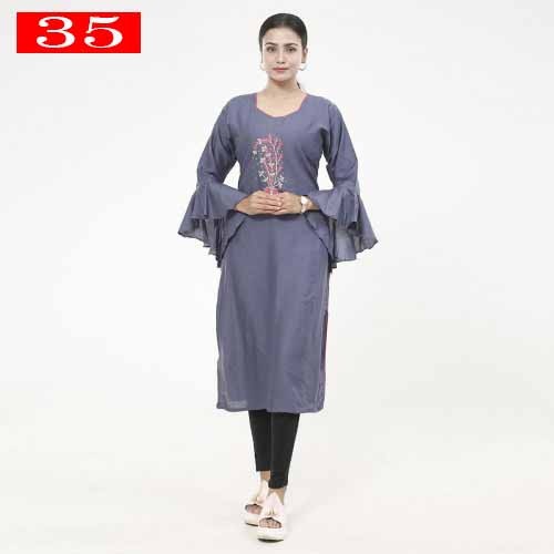 One Piece Readymade Linen Kurti For Woman 35 | Products | B Bazar | A Big Online Market Place and Reseller Platform in Bangladesh