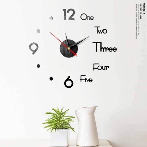 Acrylic 3D Wall Clock | Products | B Bazar | A Big Online Market Place and Reseller Platform in Bangladesh