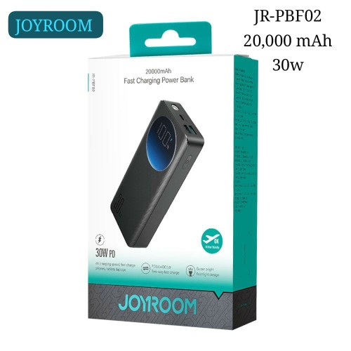 JOYROOM JR-PBF02 Fast Charging Power Bank 20000mAh 30W | Products | B Bazar | A Big Online Market Place and Reseller Platform in Bangladesh