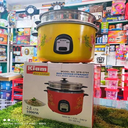 kiam rice cooker 2.8