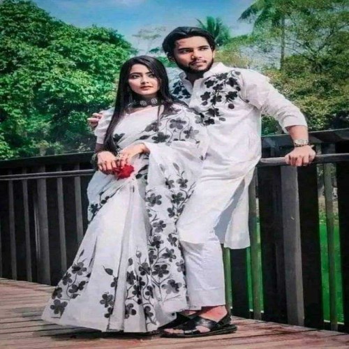 Hand Print Couple Dress23 | Products | B Bazar | A Big Online Market Place and Reseller Platform in Bangladesh