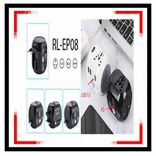Travel Adapter RL-EP08 | Products | B Bazar | A Big Online Market Place and Reseller Platform in Bangladesh